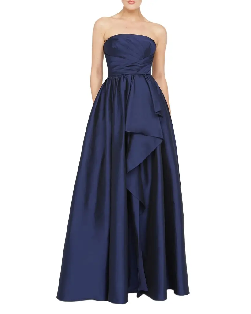 Theia Esmerina Strapless Taffeta Gown | Image 1 Theia Esmerina Strapless Taffeta Gown | Image 1