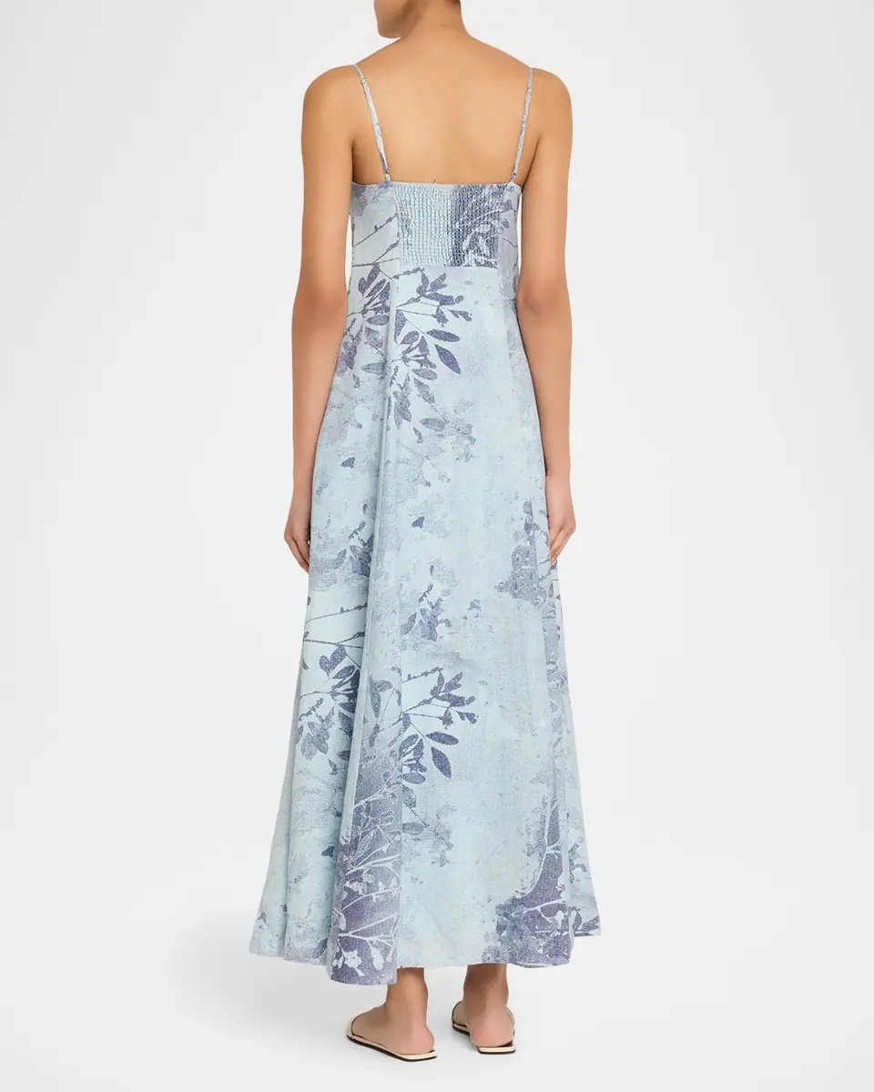 SIMKHAI Rudie Floral Bustier Maxi Dress | Thumbnail 2 SIMKHAI Rudie Floral Bustier Maxi Dress | Thumbnail 2