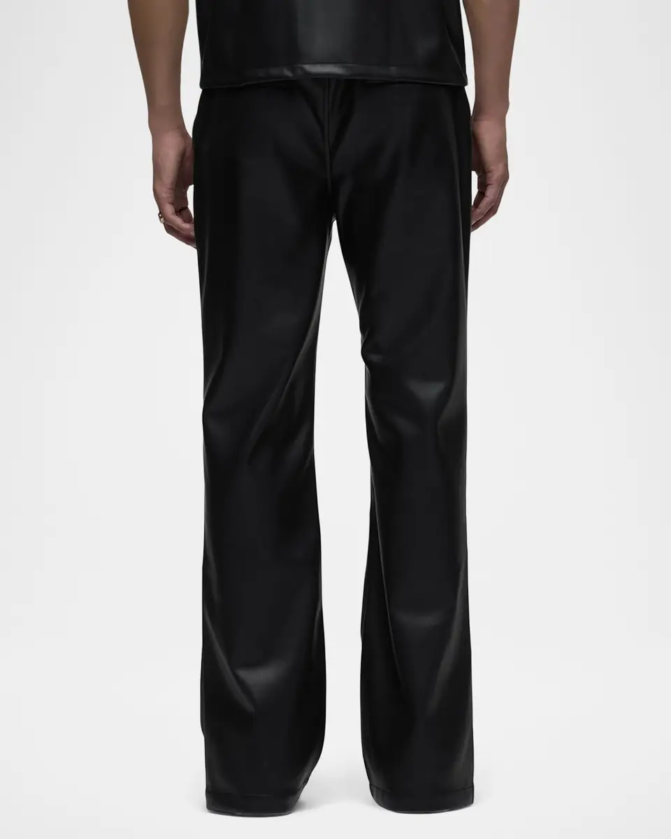 Hudson Men's Walker Vegan Leather Kick-Flare Pants | Thumbnail 3 Hudson Men's Walker Vegan Leather Kick-Flare Pants | Thumbnail 3