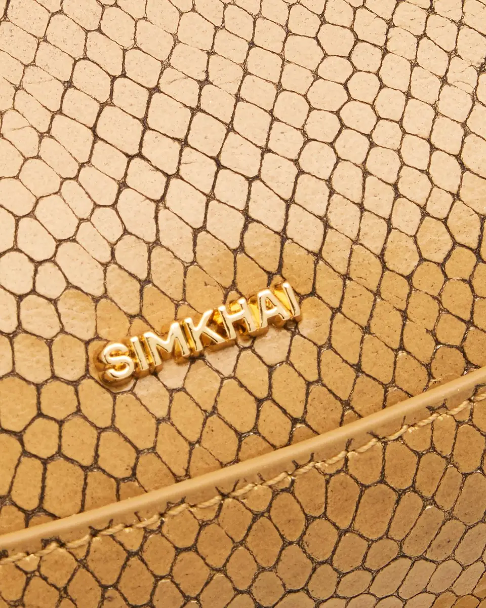 SIMKHAI Logan Python-Debossed Crossbody Bag | Thumbnail 5 SIMKHAI Logan Python-Debossed Crossbody Bag | Thumbnail 5