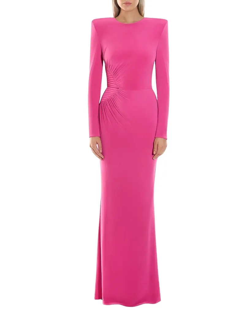 Echoes of Self Gathered Jersey Gown Echoes of Self Gathered Jersey Gown