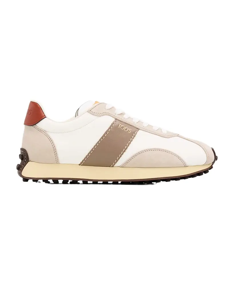 Men's T Vintage Leather & Fabric Low-Top Sneakers Men's T Vintage Leather & Fabric Low-Top Sneakers