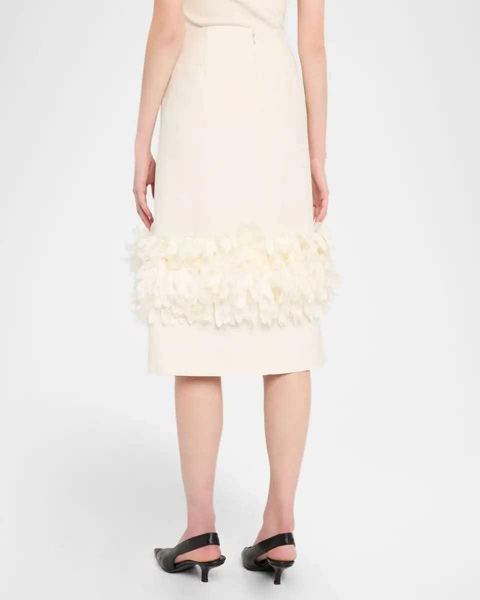 Toteme Petal Knee-Length Skirt | Thumbnail 3 Toteme Petal Knee-Length Skirt | Thumbnail 3