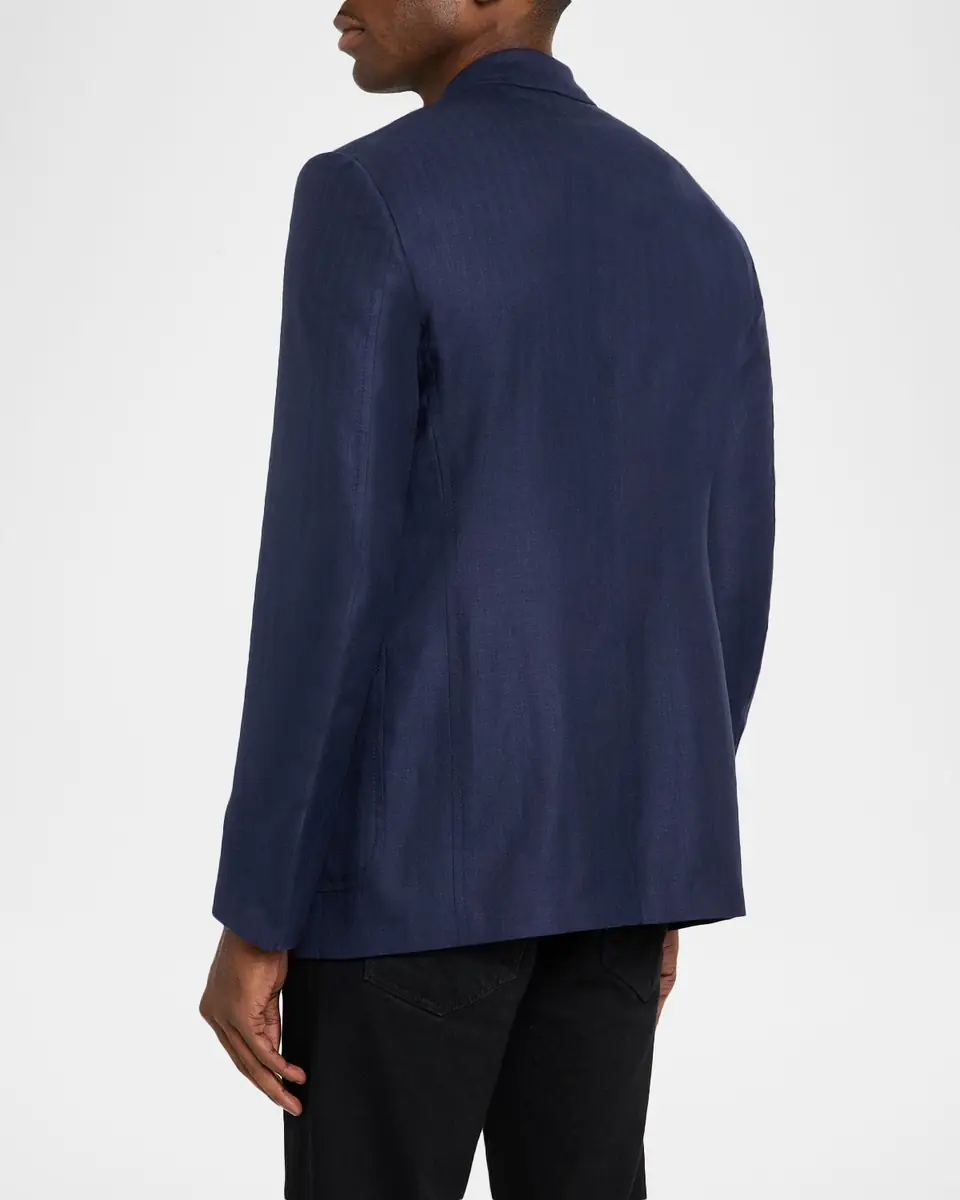 TOM FORD Men's Shelton Herringbone Single-Breasted Sport Coat | Thumbnail 3 TOM FORD Men's Shelton Herringbone Single-Breasted Sport Coat | Thumbnail 3
