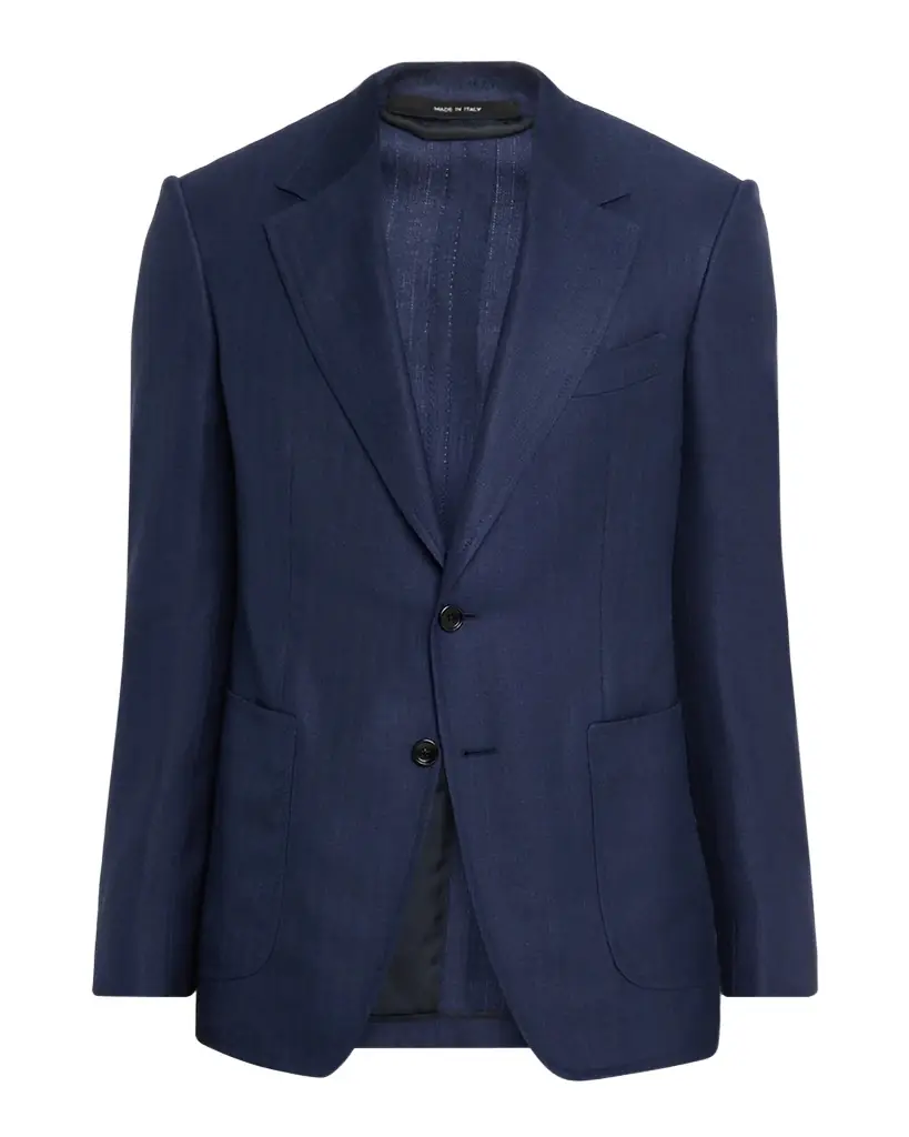TOM FORD Men's Shelton Herringbone Single-Breasted Sport Coat | Image 1 TOM FORD Men's Shelton Herringbone Single-Breasted Sport Coat | Image 1