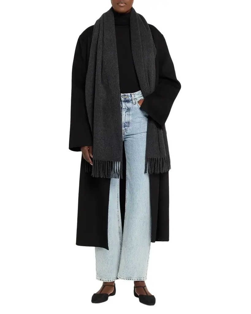 Cashmere and Wool Scarf Cashmere and Wool Scarf