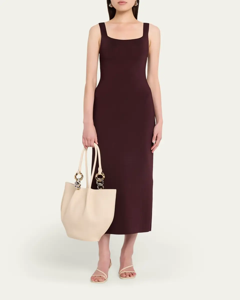 Simkhai Arlo Chain-Embellished Leather Tote Bag | Thumbnail 5 Simkhai Arlo Chain-Embellished Leather Tote Bag | Thumbnail 5