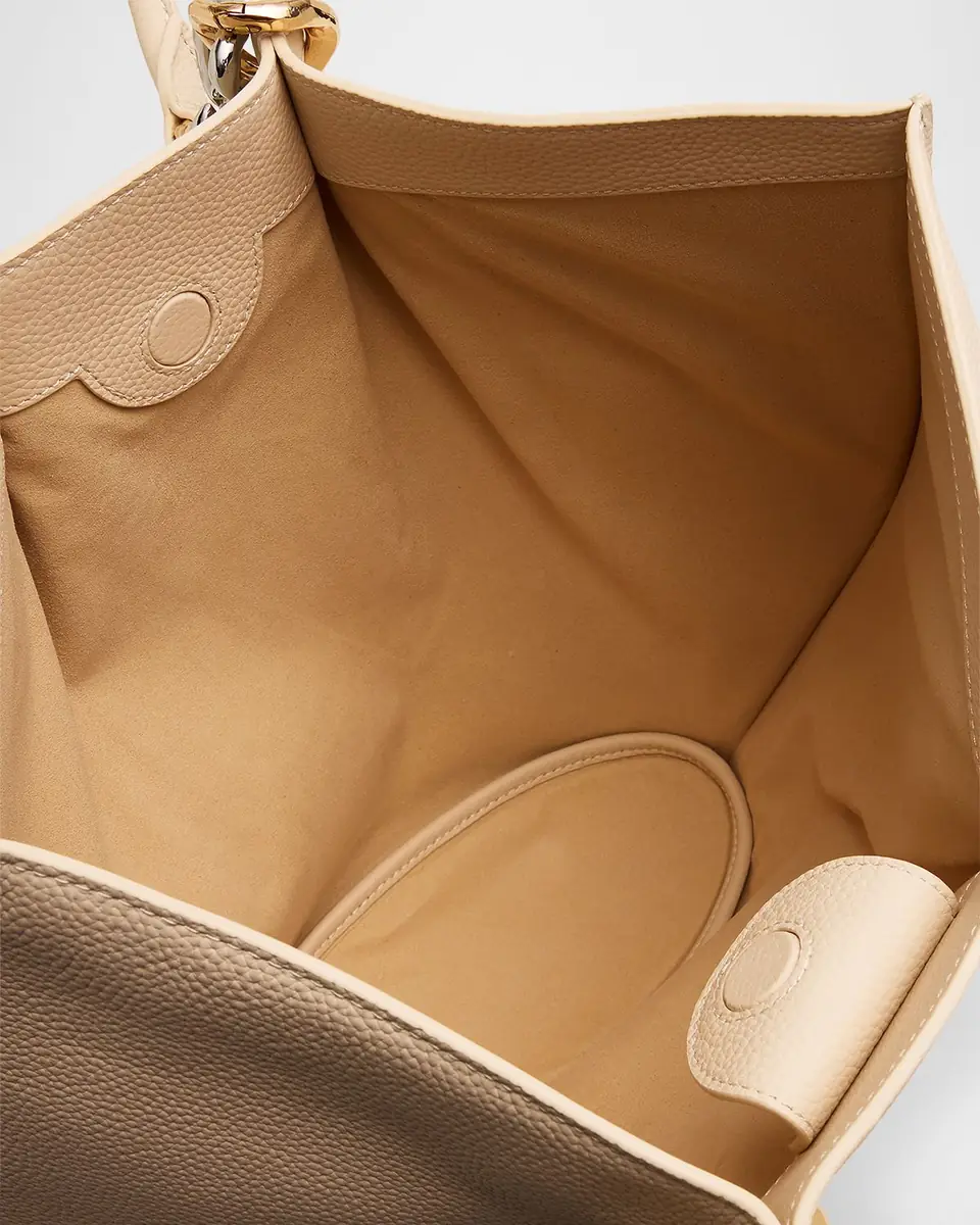 Simkhai Arlo Chain-Embellished Leather Tote Bag | Thumbnail 8 Simkhai Arlo Chain-Embellished Leather Tote Bag | Thumbnail 8