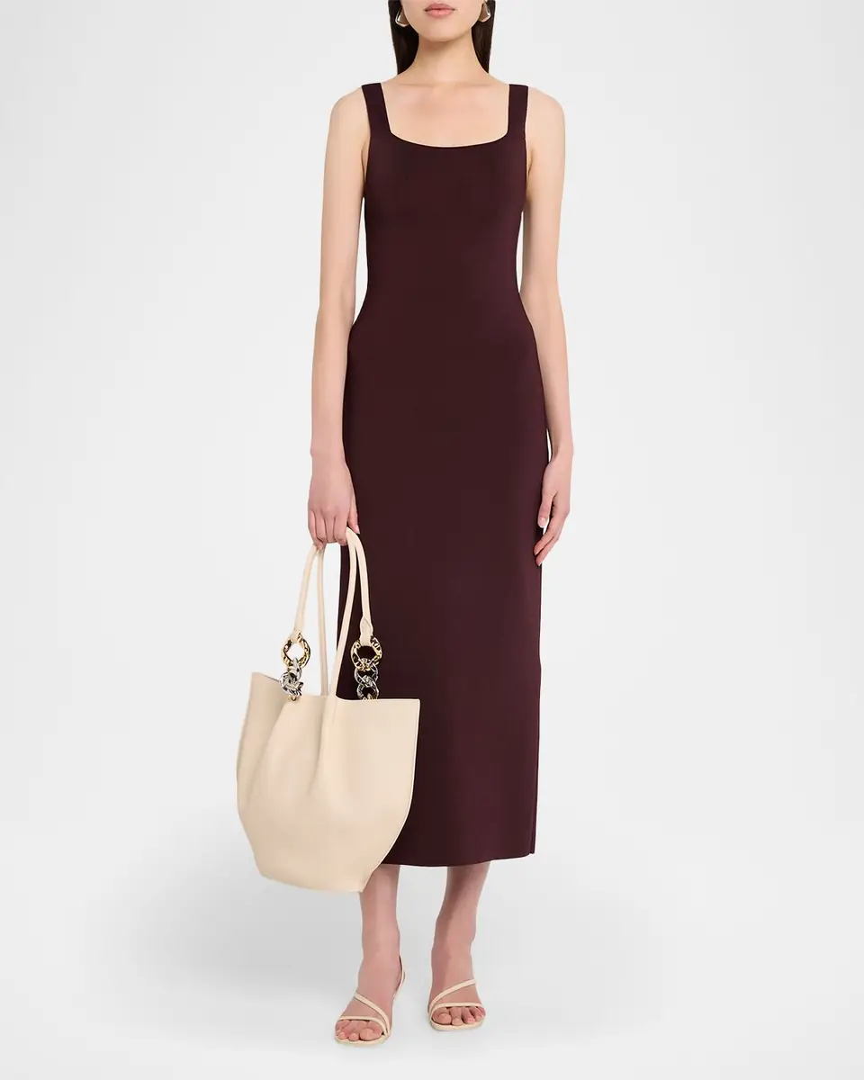 Simkhai Arlo Chain-Embellished Leather Tote Bag | Thumbnail 9 Simkhai Arlo Chain-Embellished Leather Tote Bag | Thumbnail 9