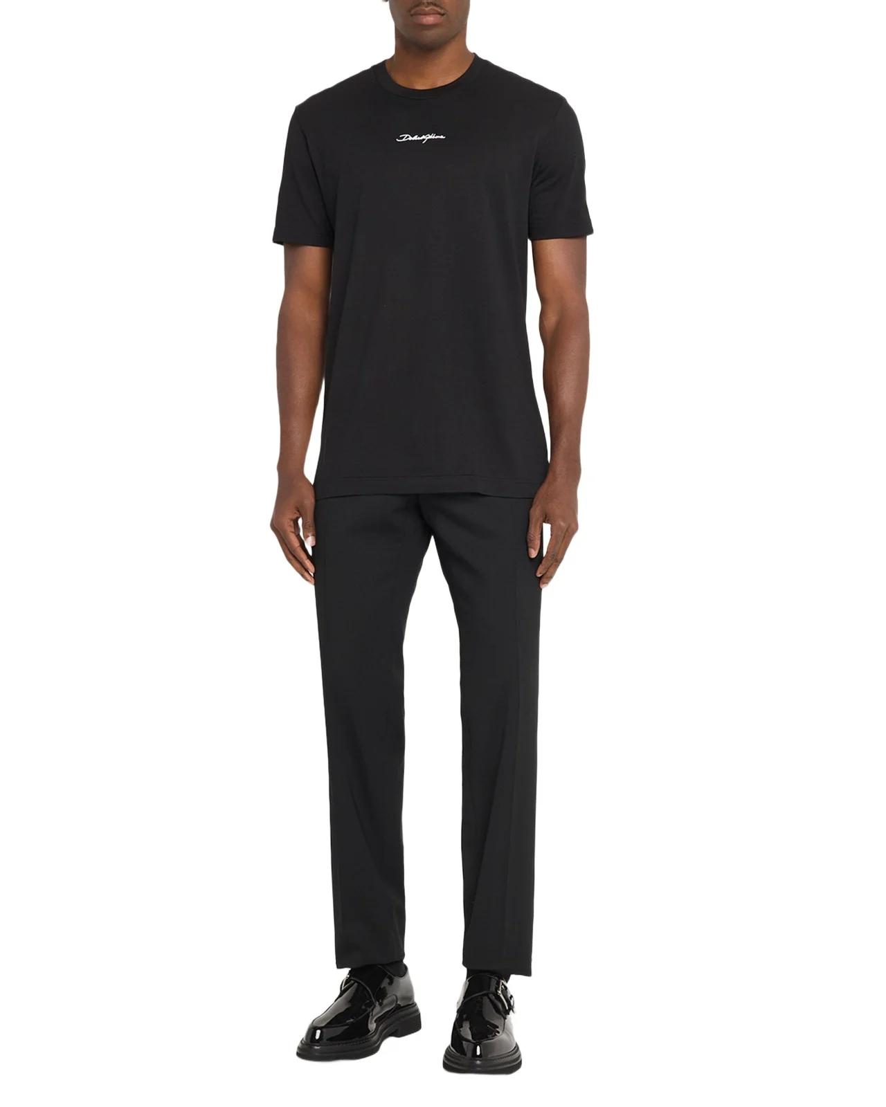 Dolce & Gabbana Men's Cotton Logo Signature T-Shirt