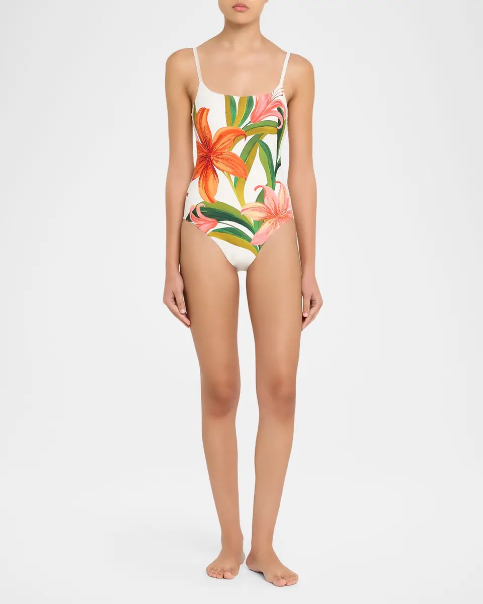 La Blanca Jungle Blossoms One-Piece Swimsuit | Thumbnail 2 La Blanca Jungle Blossoms One-Piece Swimsuit | Thumbnail 2