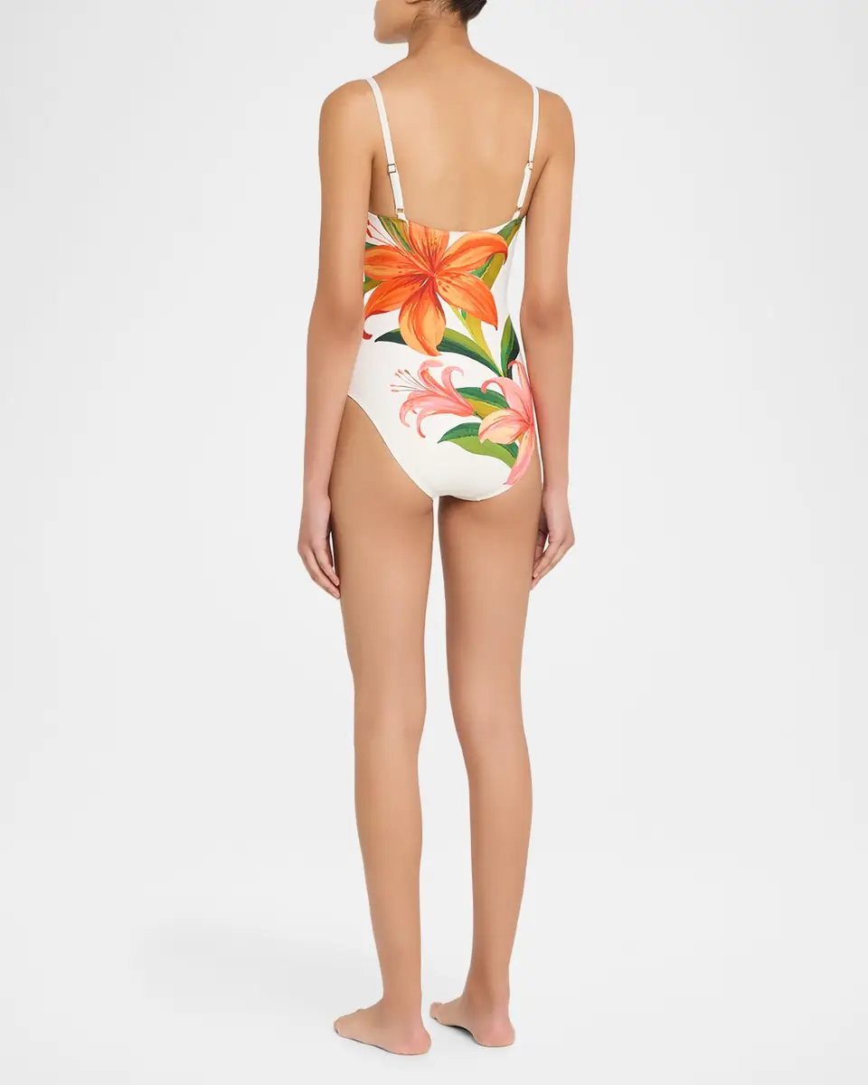 La Blanca Jungle Blossoms One-Piece Swimsuit | Thumbnail 3 La Blanca Jungle Blossoms One-Piece Swimsuit | Thumbnail 3