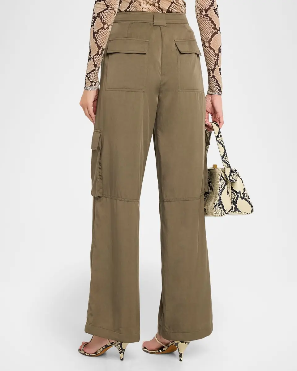 SIMKHAI Ivrie Belted Utility Pants | Thumbnail 2 SIMKHAI Ivrie Belted Utility Pants | Thumbnail 2