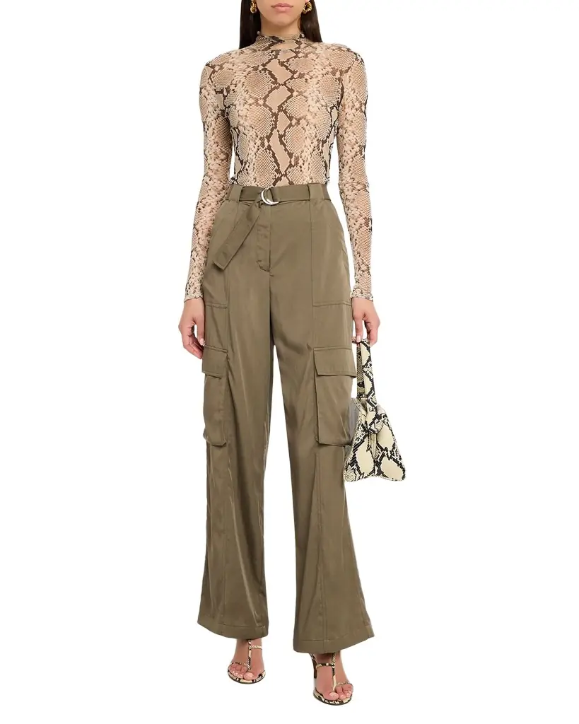 Ivrie Belted Utility Pants Ivrie Belted Utility Pants