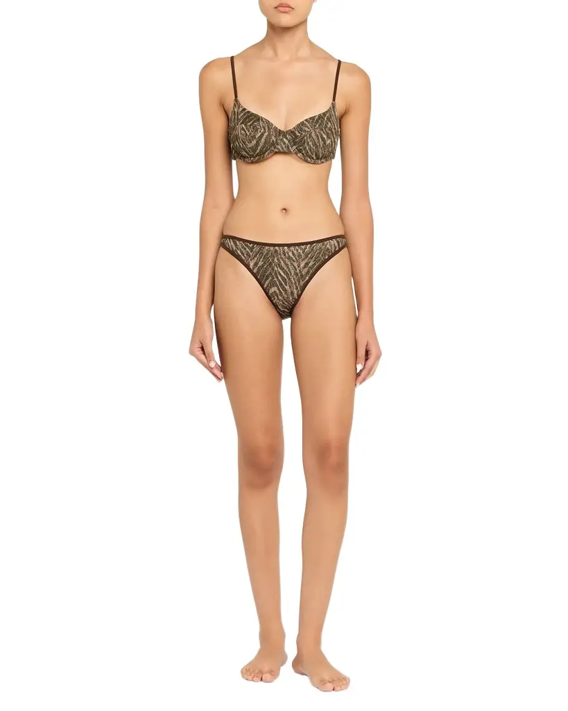 Printed Mona Bikini Top Printed Mona Bikini Top