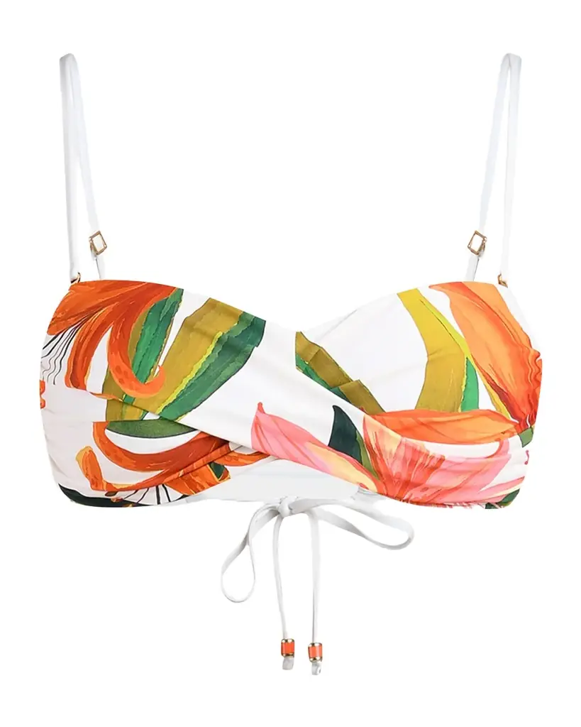 La Blanca Jungle Blossoms Bandeau Bikini Top | Image 1 La Blanca Jungle Blossoms Bandeau Bikini Top | Image 1