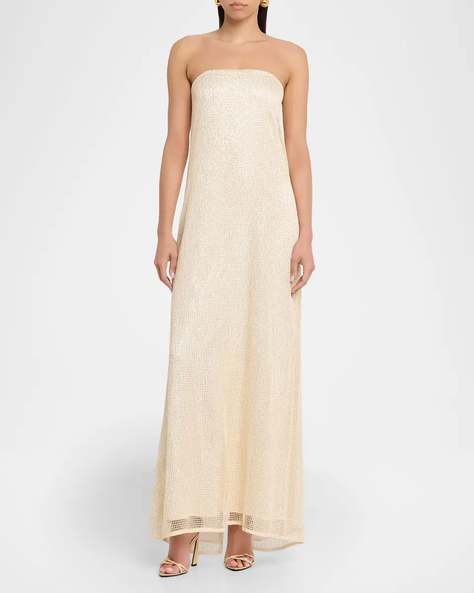 TWP Carolyns Embellished Strapless Gown | Thumbnail 2