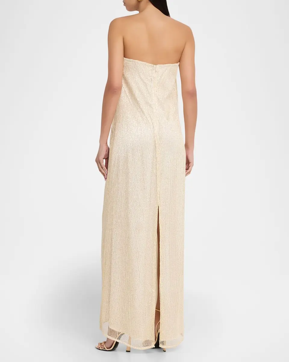 TWP Carolyns Embellished Strapless Gown | Thumbnail 3