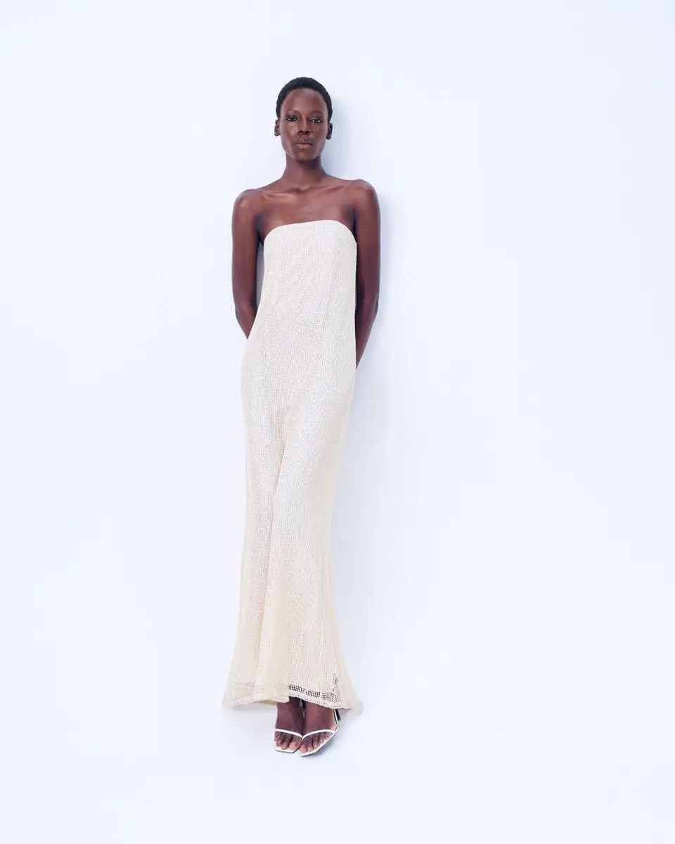 TWP Carolyns Embellished Strapless Gown | Thumbnail 5
