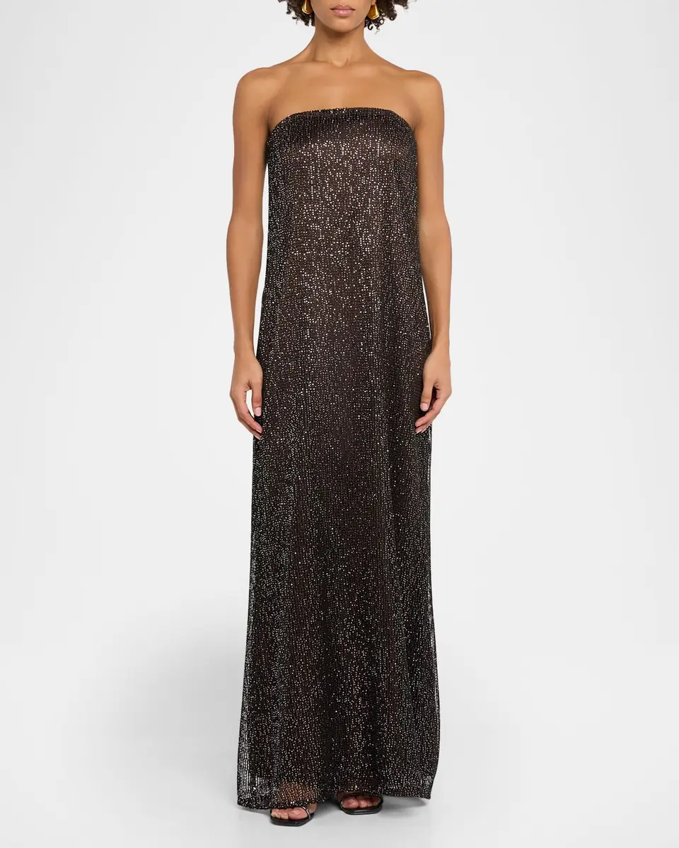 TWP Carolyns Embellished Strapless Gown | Thumbnail 7