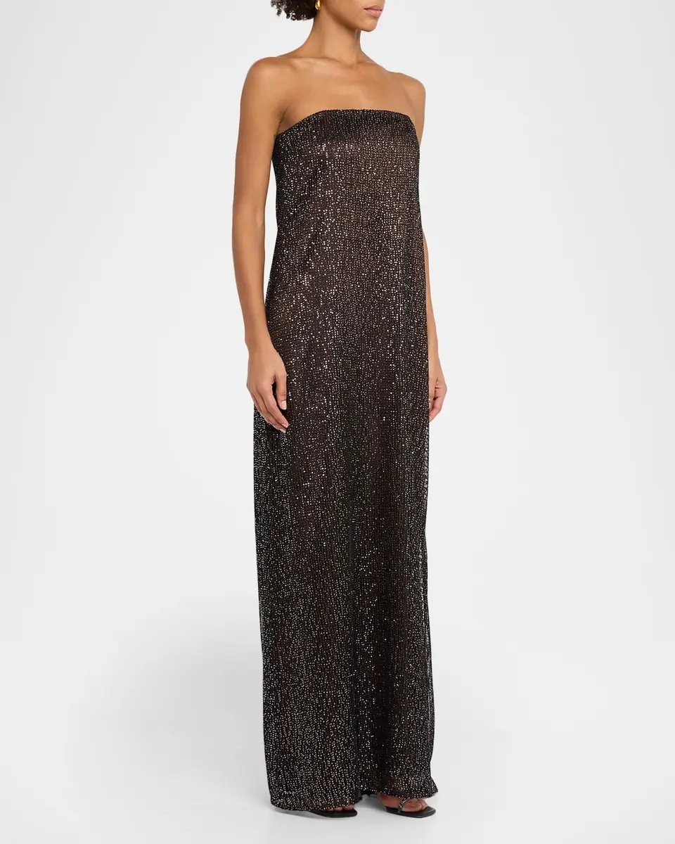 TWP Carolyns Embellished Strapless Gown | Thumbnail 9