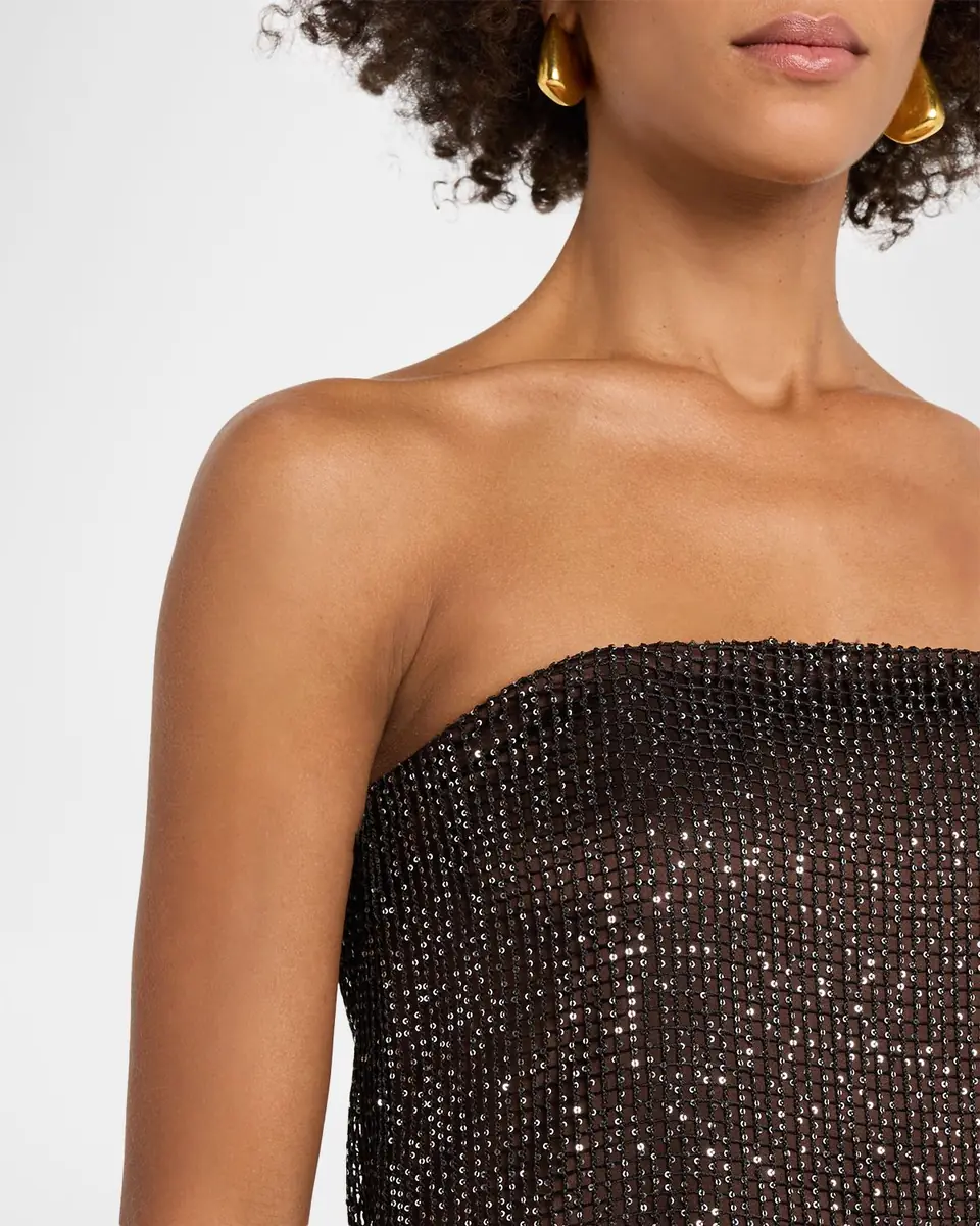 TWP Carolyns Embellished Strapless Gown | Thumbnail 10