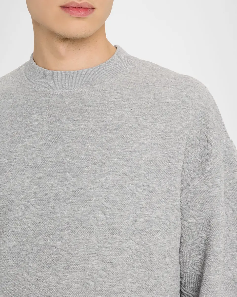 AMIRI Men's MA Quad Jacquard Crewneck Sweatshirt | Thumbnail 4