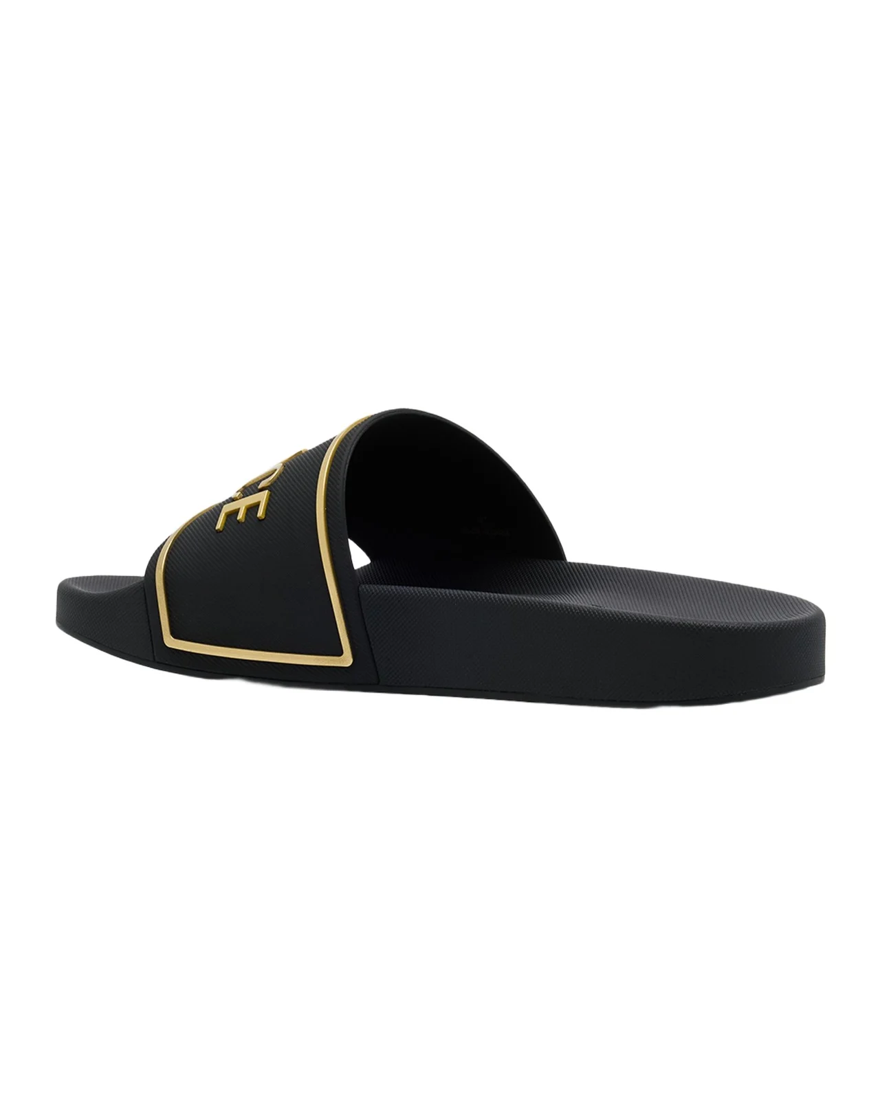 Men's Embossed Logo Rubber Pool Slides Men's Embossed Logo Rubber Pool Slides
