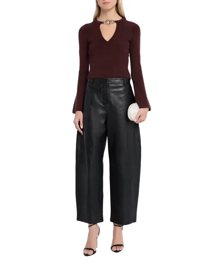SIMKHAI Evren Wool Chain Cut-Out Top | Image 1 SIMKHAI Evren Wool Chain Cut-Out Top | Image 1