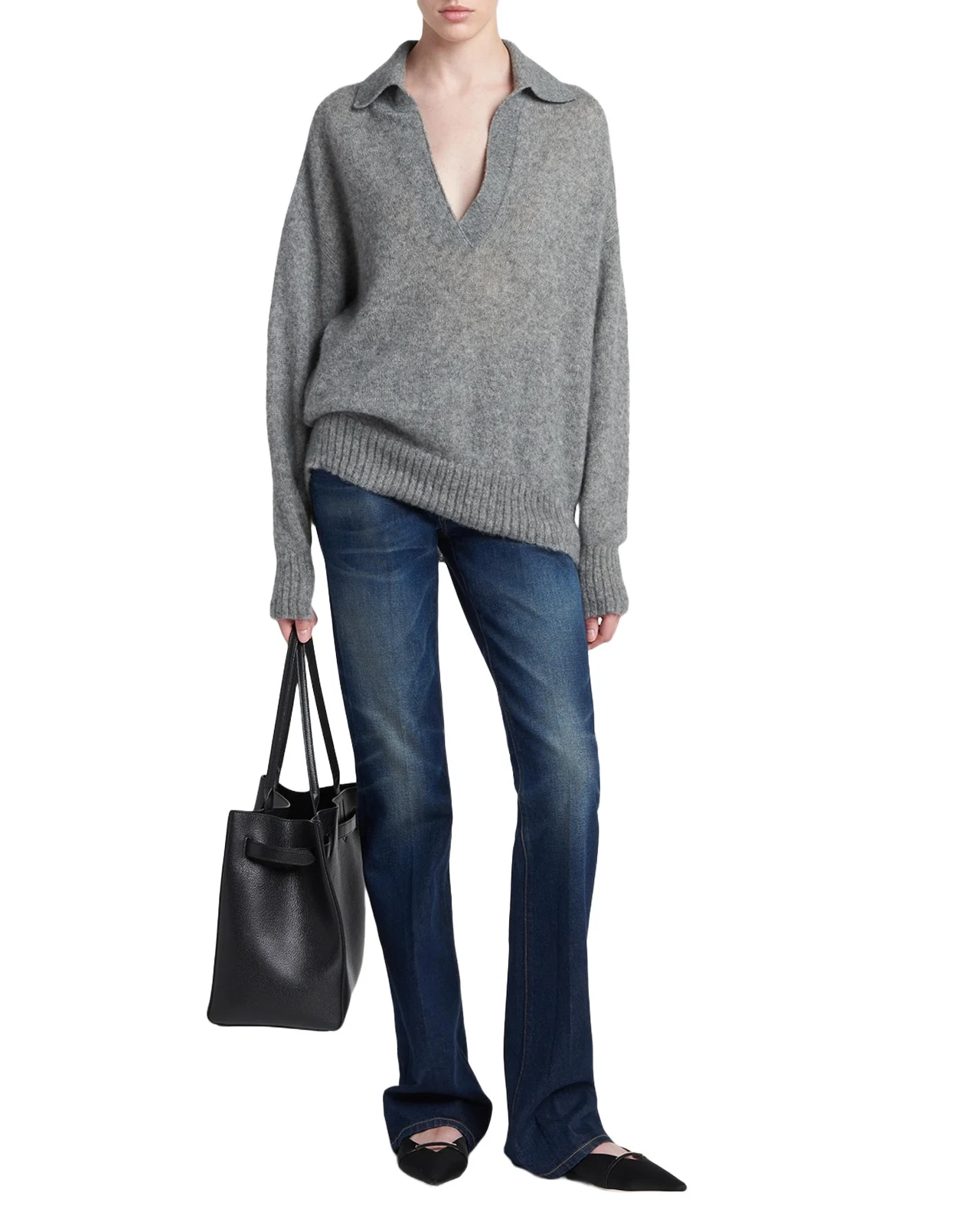 Seamless Ultrasoft Wool Polo Sweater Seamless Ultrasoft Wool Polo Sweater