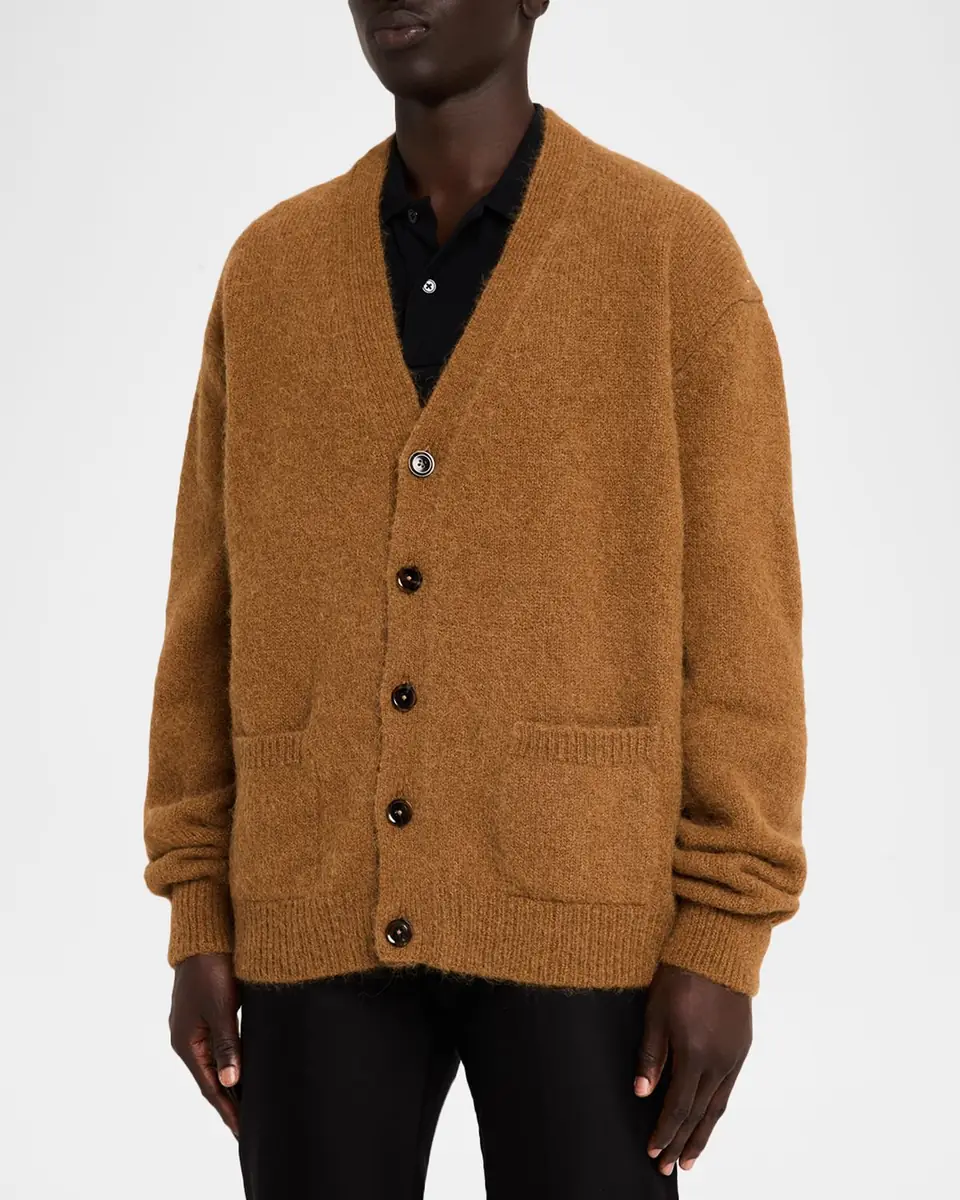 Tom Ford Men's Wool-Blend Knit Cardigan | Thumbnail 3 Tom Ford Men's Wool-Blend Knit Cardigan | Thumbnail 3