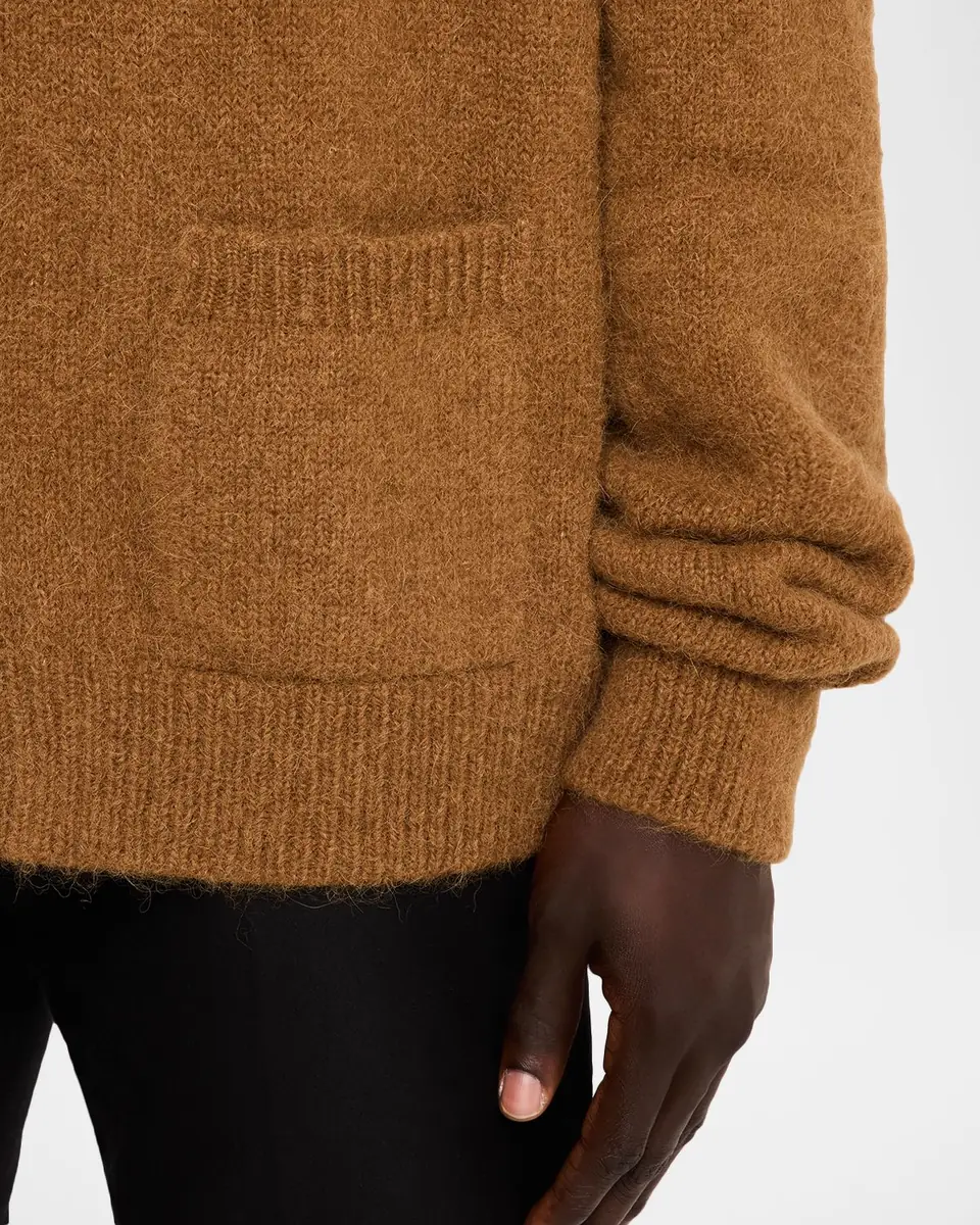 Tom Ford Men's Wool-Blend Knit Cardigan | Thumbnail 4 Tom Ford Men's Wool-Blend Knit Cardigan | Thumbnail 4