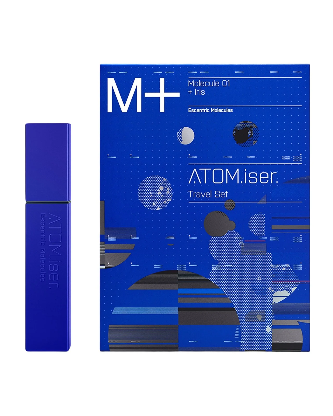 Escentric Molecules M01 + Iris Fragrance & Atomiser Set