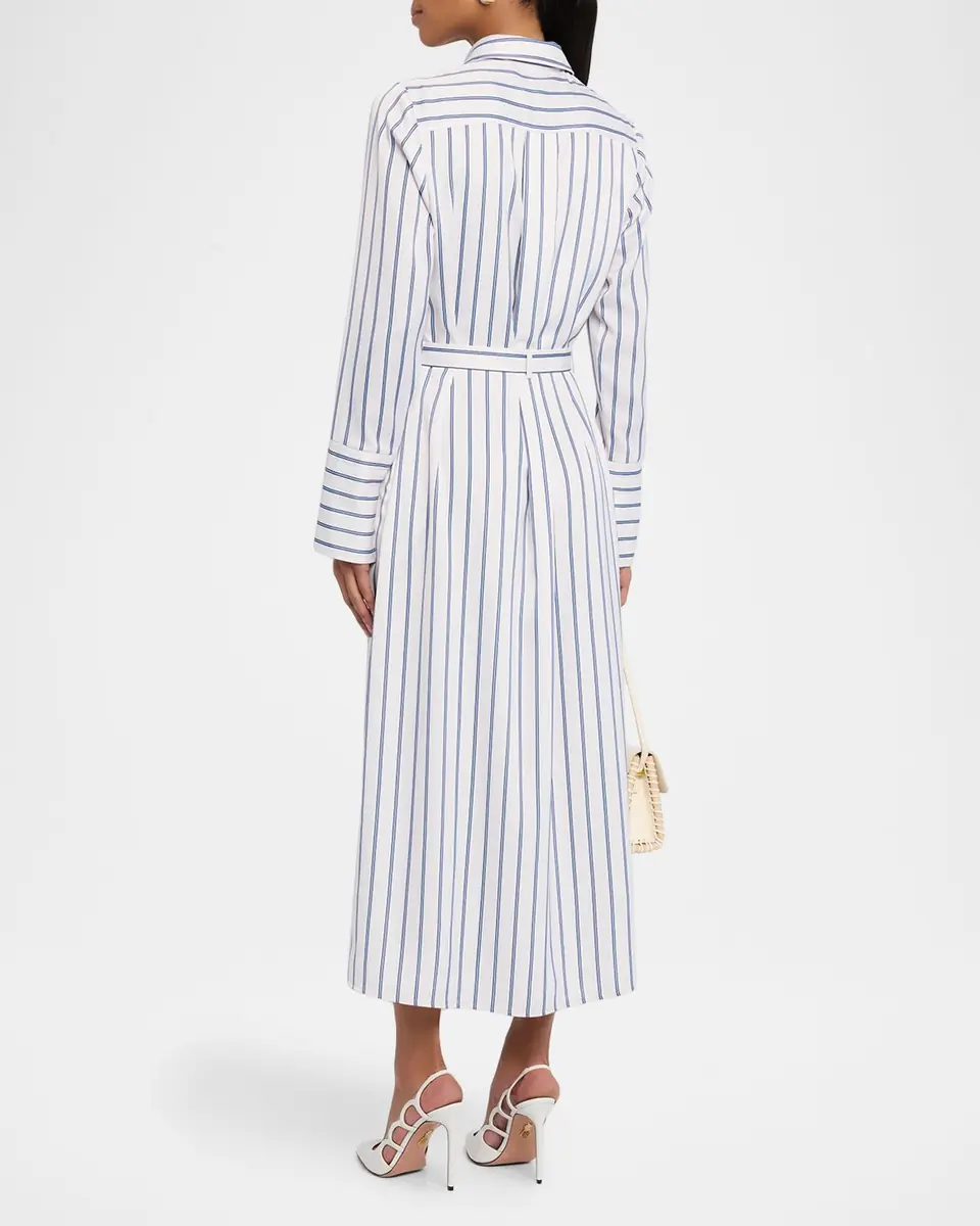 Ramy Brook Miriam Striped Midi Shirtdress | Thumbnail 2