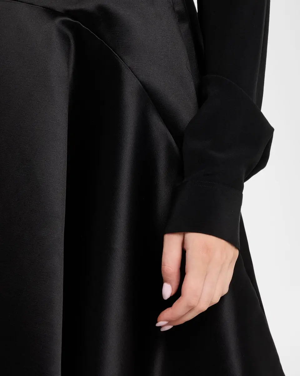 JW Anderson Tipped Hem Satin Skirt | Thumbnail 4