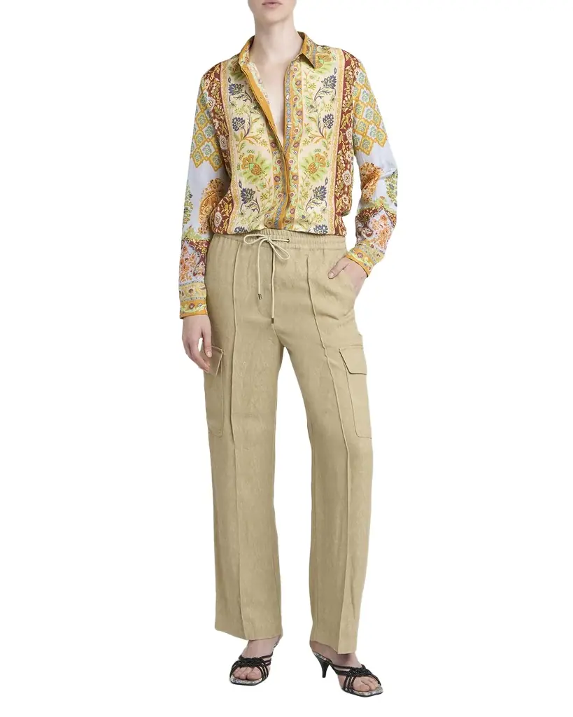 Etro Straight-Leg Cargo Pants | Image 1 Etro Straight-Leg Cargo Pants | Image 1