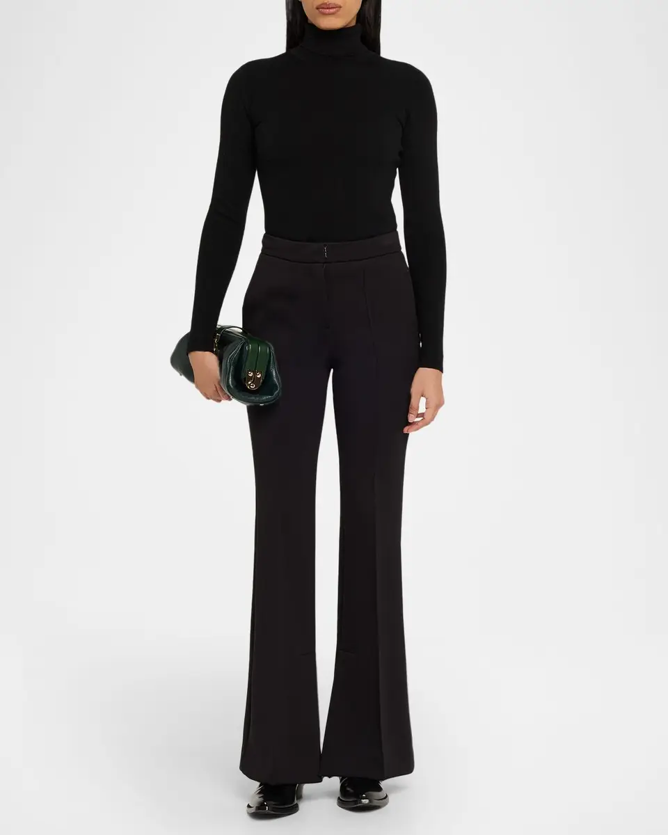 Gabriela Hearst Paola Grained Leather Baguette Clutch Bag | Thumbnail 4 Gabriela Hearst Paola Grained Leather Baguette Clutch Bag | Thumbnail 4
