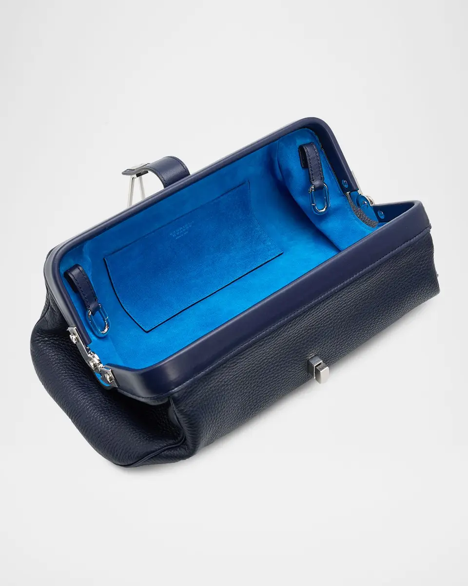 Gabriela Hearst Paola Grained Leather Baguette Clutch Bag | Thumbnail 8 Gabriela Hearst Paola Grained Leather Baguette Clutch Bag | Thumbnail 8