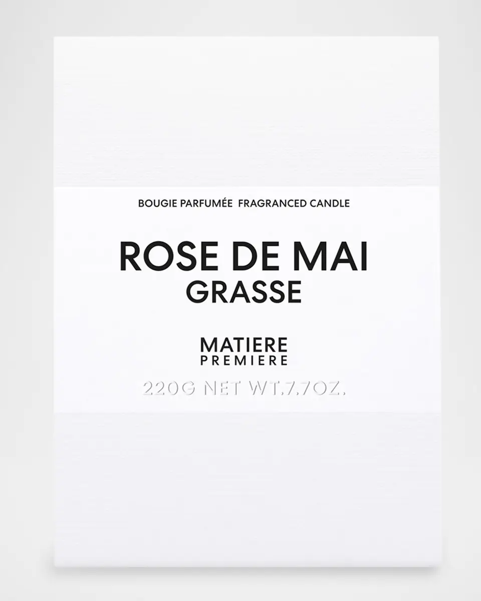 Matiere Premiere Rose de Mai Grasse Candle, 7 oz. | Thumbnail 4 Matiere Premiere Rose de Mai Grasse Candle, 7 oz. | Thumbnail 4