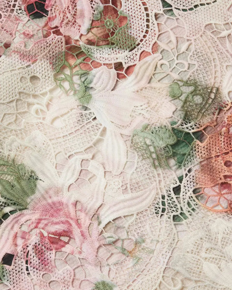 Ungaro Remy Floral Broderie Blouse | Thumbnail 4 Ungaro Remy Floral Broderie Blouse | Thumbnail 4