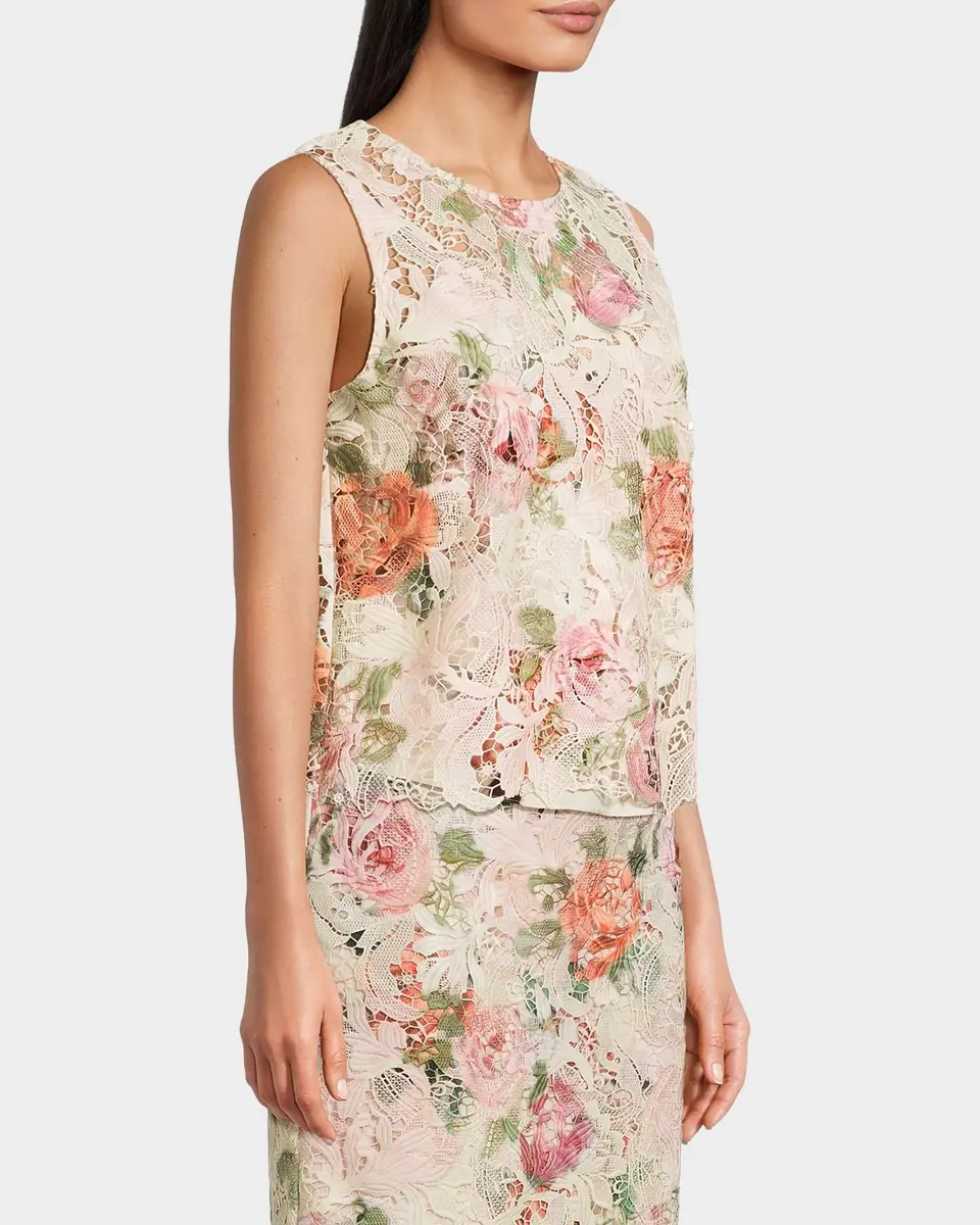 Ungaro Remy Floral Broderie Blouse | Thumbnail 5 Ungaro Remy Floral Broderie Blouse | Thumbnail 5