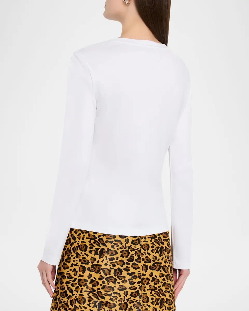 TANYA TAYLOR Kelsey Twist-Front Top | Thumbnail 2