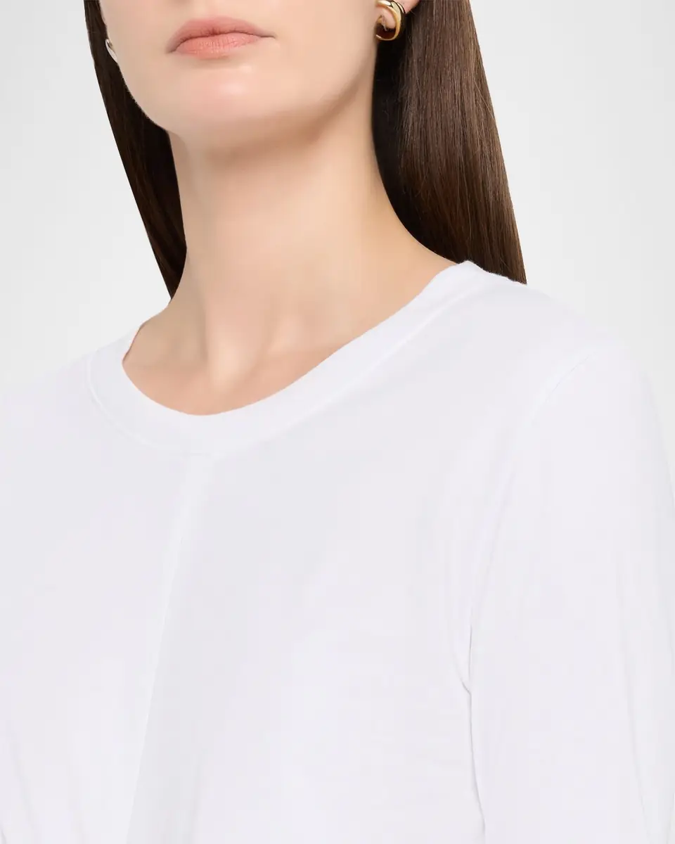 TANYA TAYLOR Kelsey Twist-Front Top | Thumbnail 4