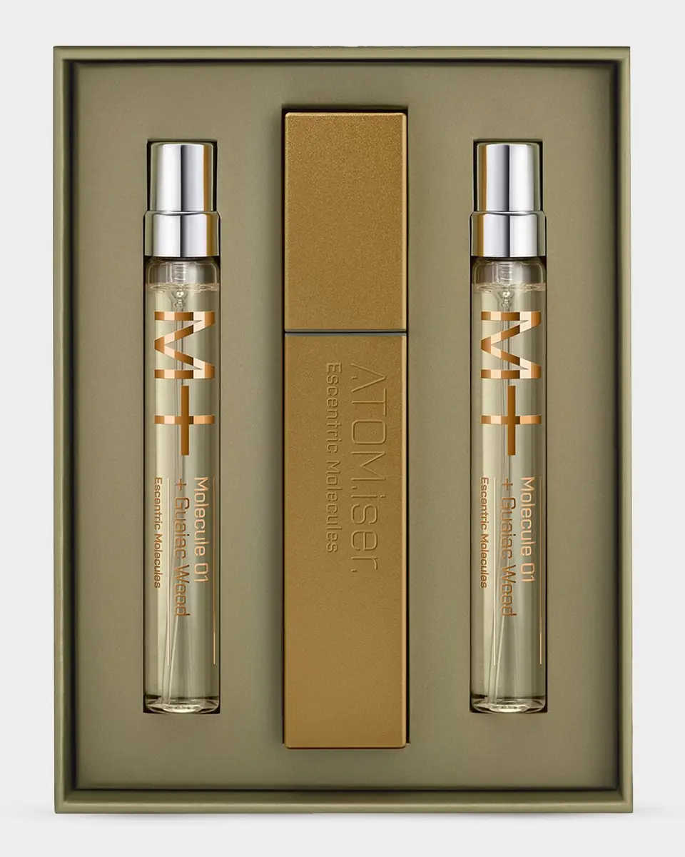 Escentric Molecules M01 + Guaiac Wood Fragrance & Atomiser Set | Thumbnail 2 Escentric Molecules M01 + Guaiac Wood Fragrance & Atomiser Set | Thumbnail 2