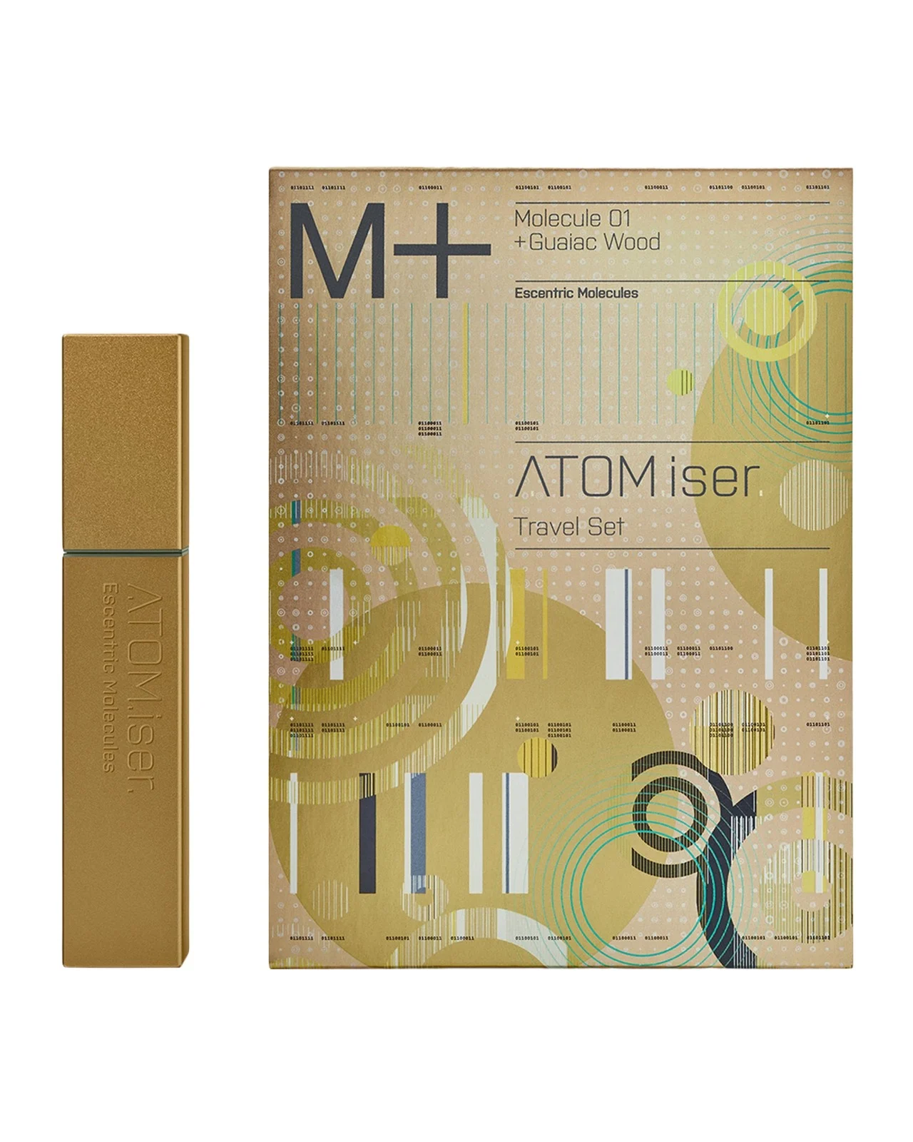 Escentric Molecules M01 + Guaiac Wood Fragrance & Atomiser Set