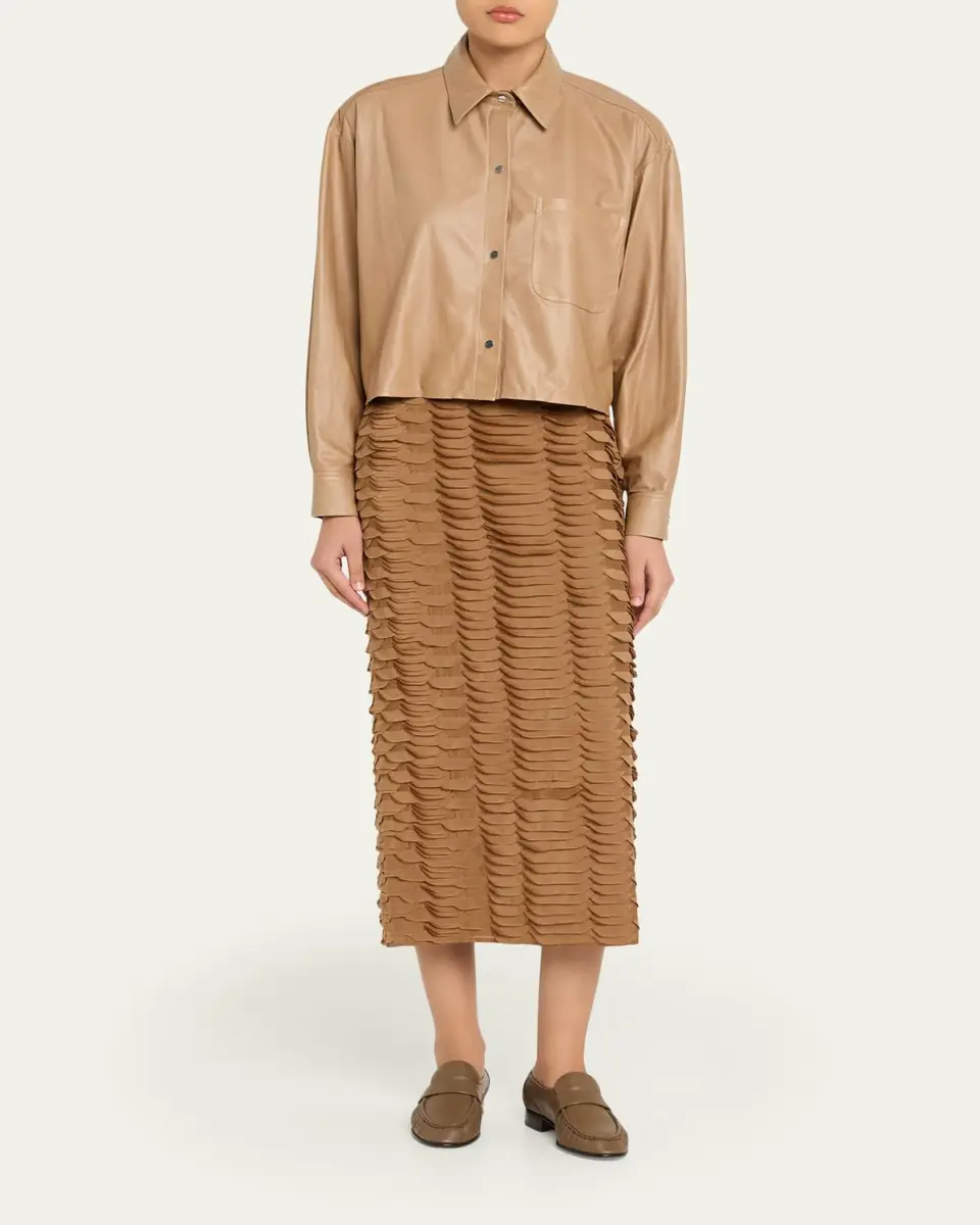 TWP Sylkie Scales Midi Skirt | Thumbnail 2 TWP Sylkie Scales Midi Skirt | Thumbnail 2