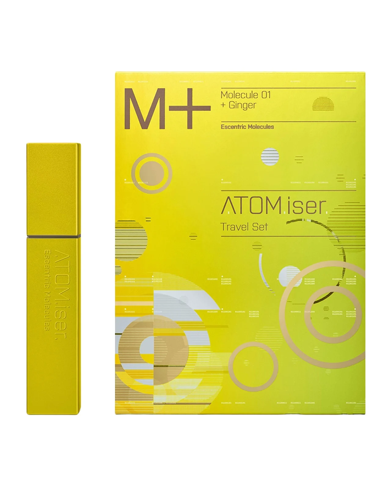 Escentric Molecules M01 + Ginger Fragrance & Atomiser Set
