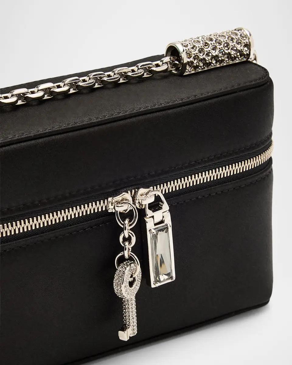 Dolce & Gabbana Charm-Embellished Leather Shoulder Bag | Thumbnail 5