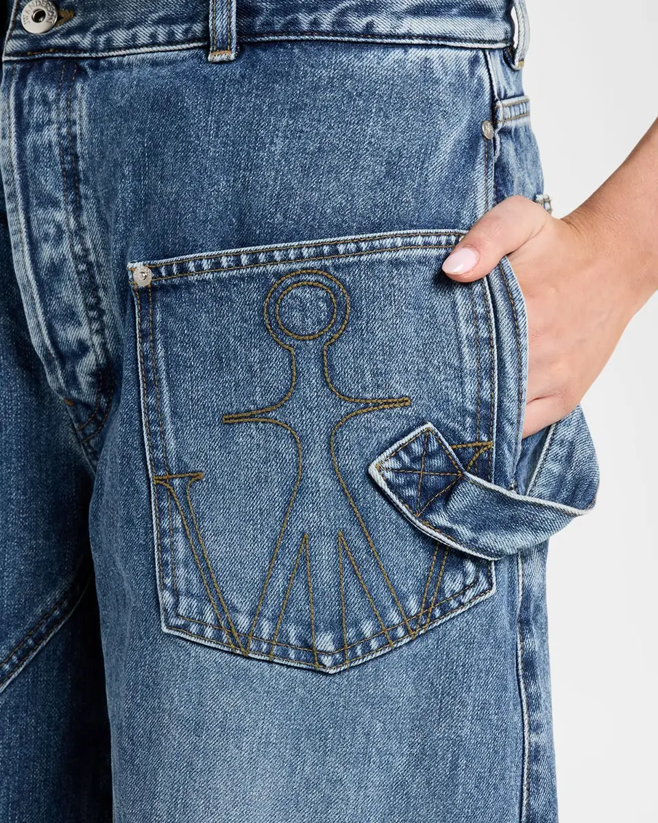 JW Anderson Twisted Straight-Leg Workwear Jeans | Thumbnail 4 JW Anderson Twisted Straight-Leg Workwear Jeans | Thumbnail 4