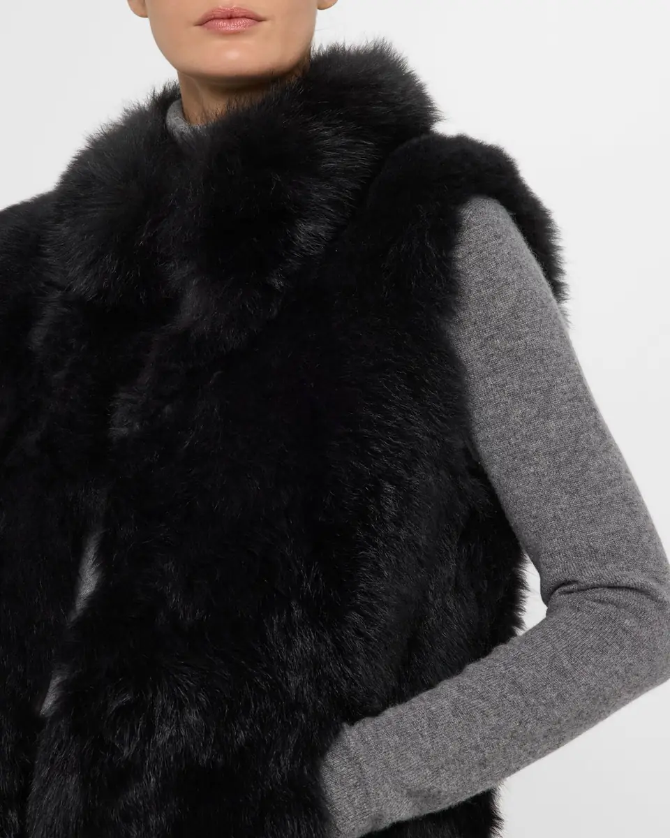 Gorski Select Lamb Shearling Vest | Thumbnail 4